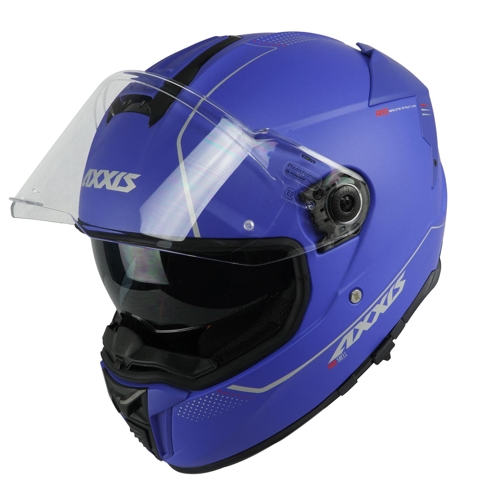 Axxis Hawk Evo SV Solid A7 Matt Blue Helmet
