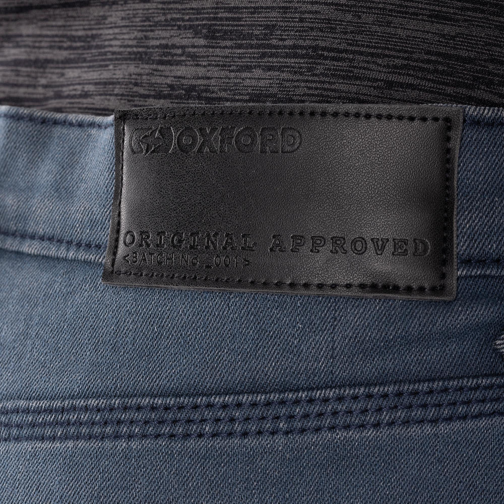Oxford Original Approved Super Stretch Men's Slim Jean Petrol Blue