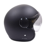 Axor Jet Open Face Helmet - Matt Black / Black