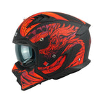 Axxis Hunter SV Oni B5 Matt Red Helmet