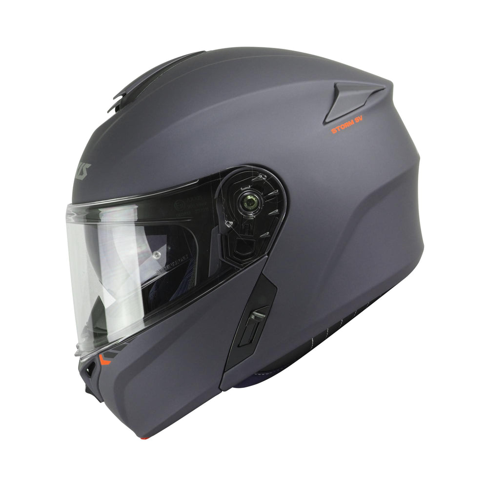 Axxis Storm SV Solid A2 Matt Titanium Helmet 2206