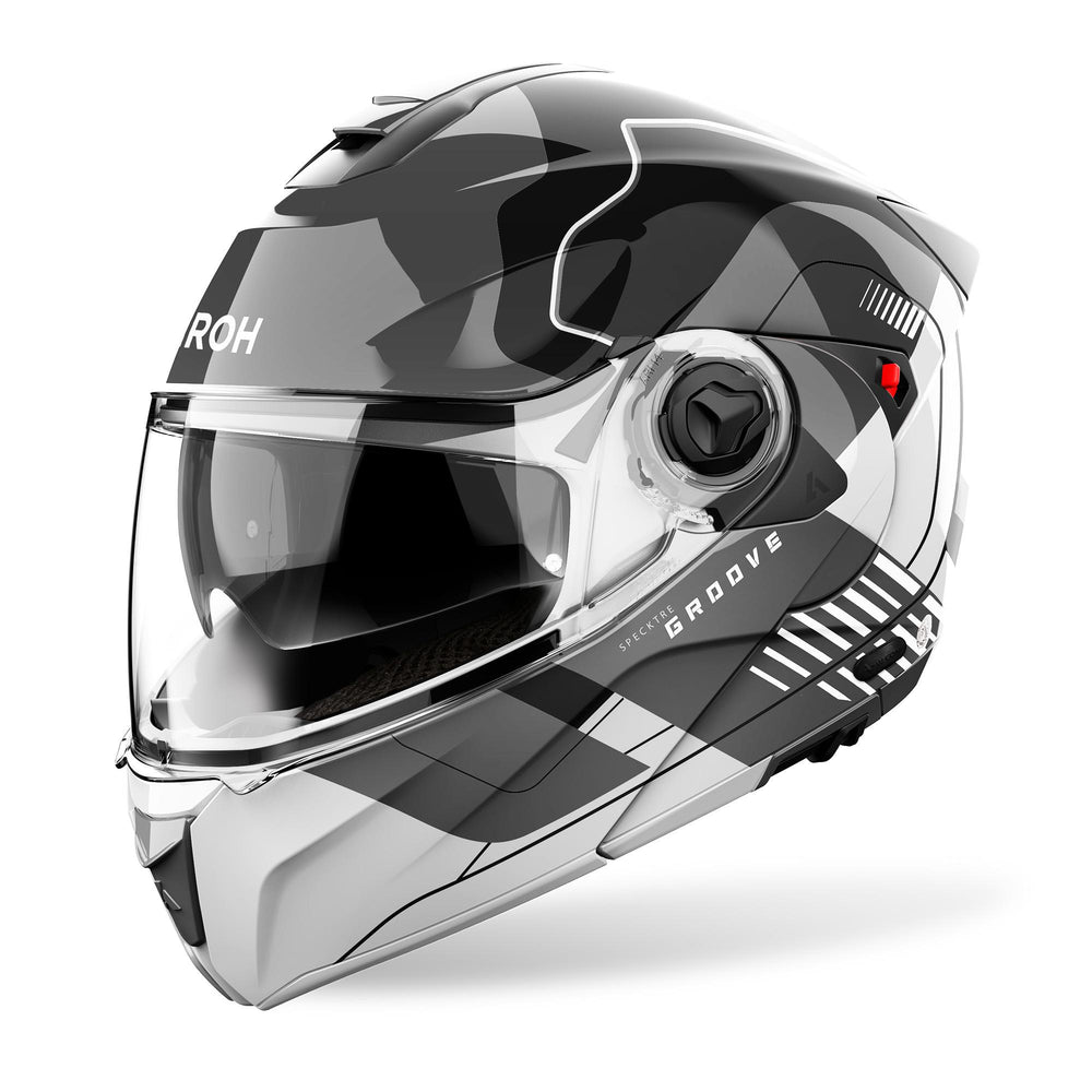Airoh Specktre Flip-Front Helmet - Groove Grey Gloss