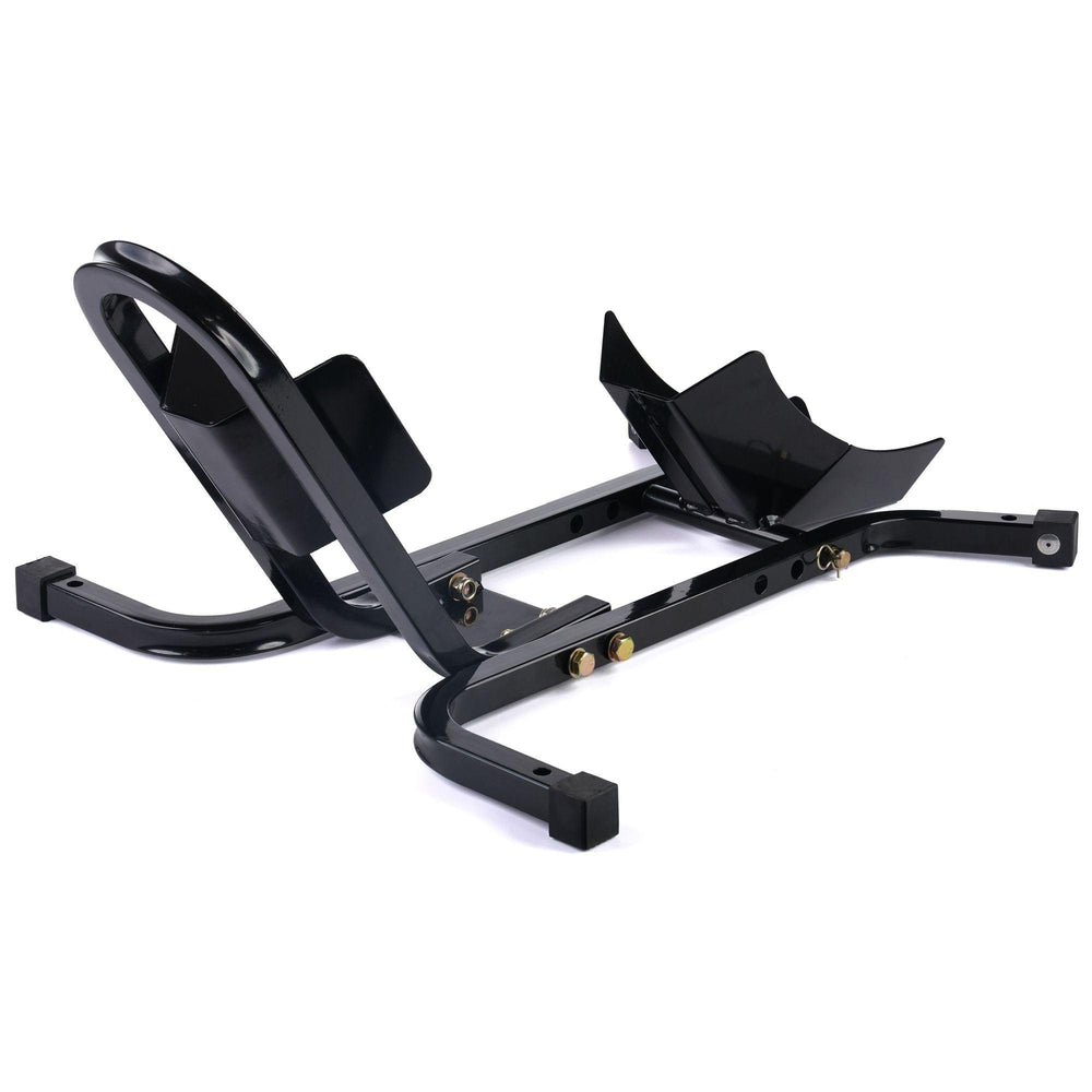 BikeTek Adjustable Front Wheel Chock 17-21" - Black