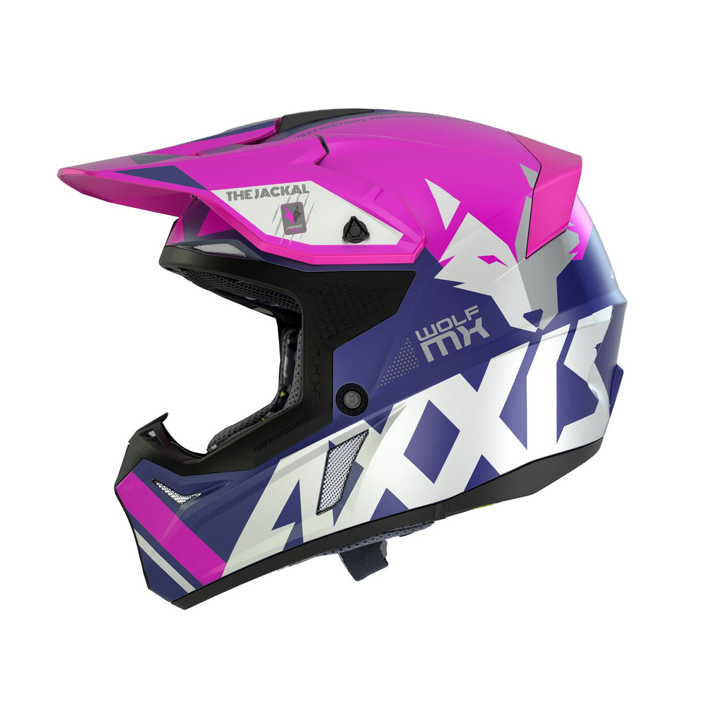 Axxis Wolf Jackal C18 Matt Pink Helmet