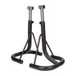 BikeTek Footpeg Support Stands - Black