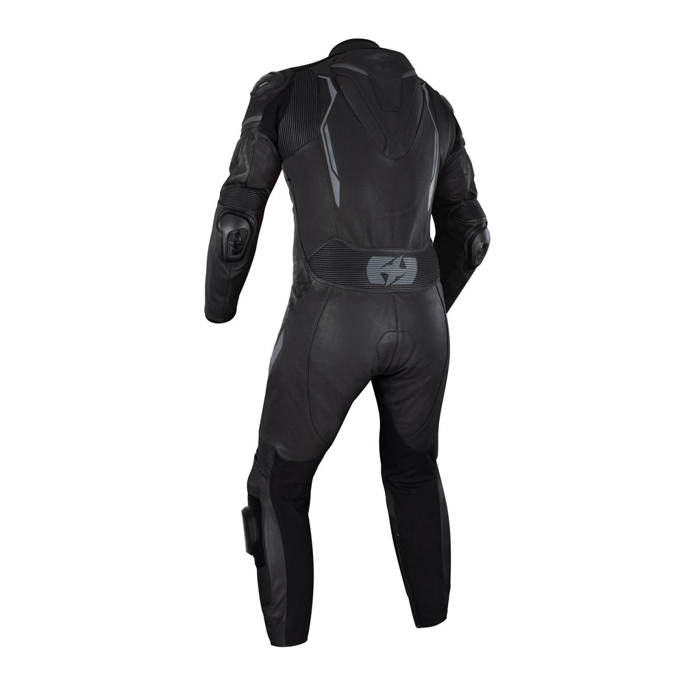 Oxford Nexus 1.0 Leather Men's Suit Stealth Black