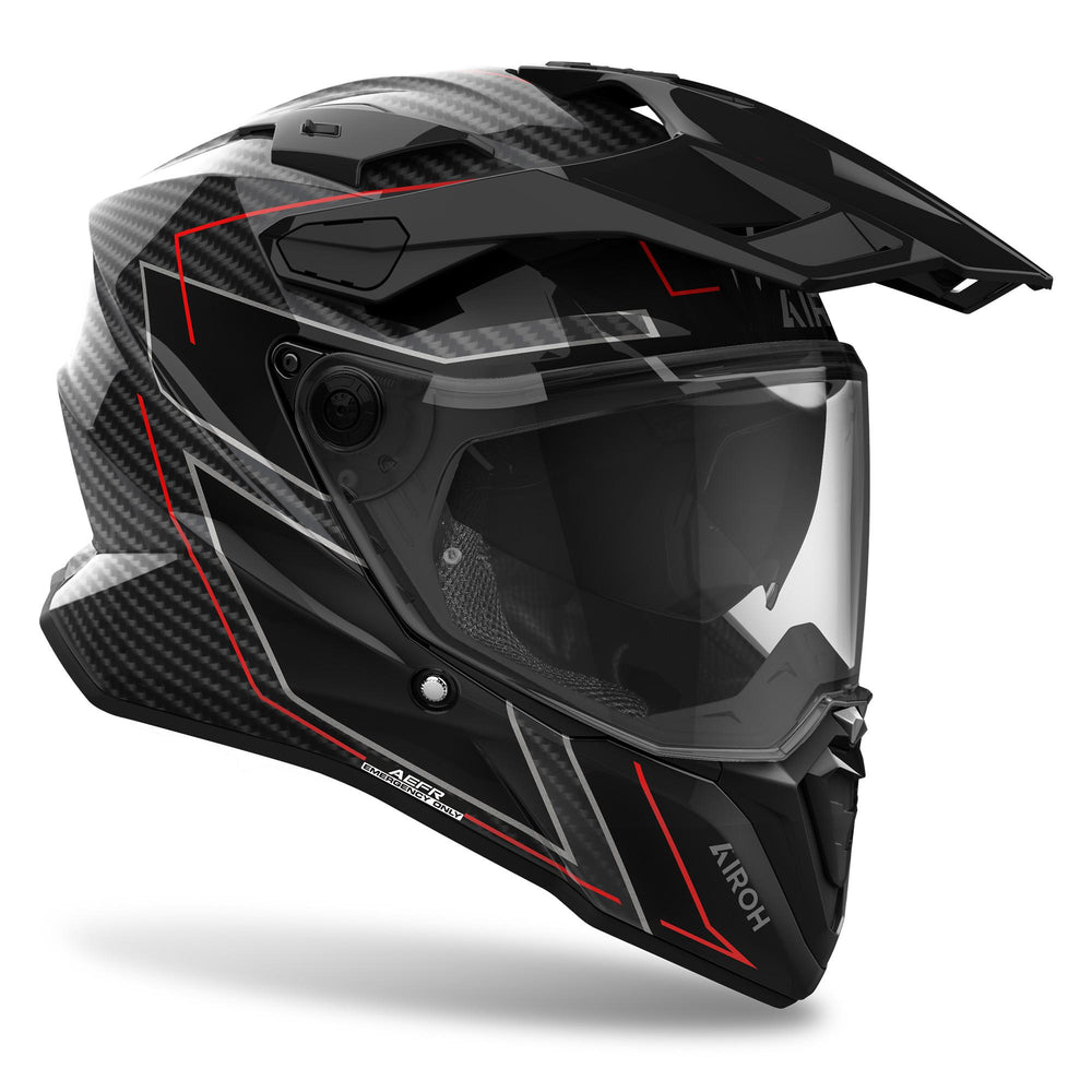 Airoh Commander 2 Helmet - Stylish Full Carbon Gloss