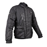 Bike It  Triple Black All-Weather Waterproof Adventure Touring Motorcycle Jacket