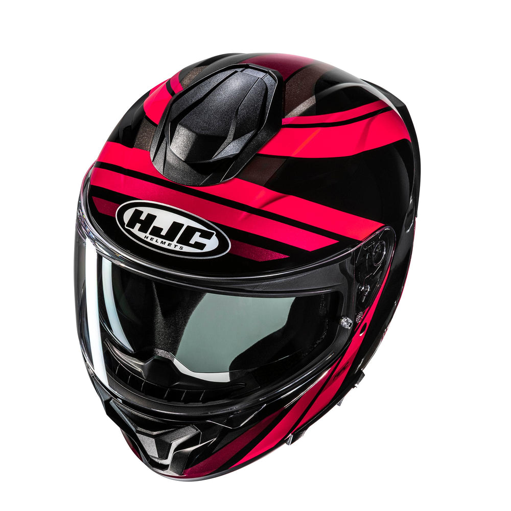 HJC C71 Faber MC1 Red  Motorcycle Helmet
