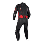 Oxford Nexus 1.0 Leather Men's Suit Black/Red