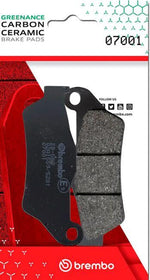 Brembo Carbon Ceramic Prime Line Brake Pads For MBK Doodo 150 2002 Front
