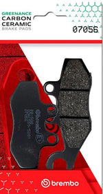 Brembo Prime Carbon Ceramic Brake Pads For Vespa 946 125 ABS 2014-2015 Front