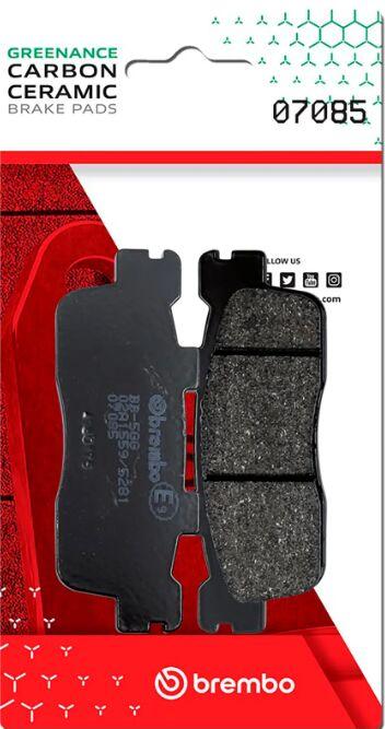 Brembo Prime Carbon Ceramic Brake Pads For Kymco Agility 300 ABS 2020 Fit Front Or Rear