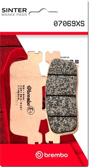 Brembo XS Prime Sintered Brake Pads For Kymco K-XCT 125 I 2013-2014 Rear