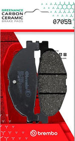 Brembo Carbon Ceramic Prime Line Brake Pads For Yamaha XP 500 T-Max 2004-2011 Rear