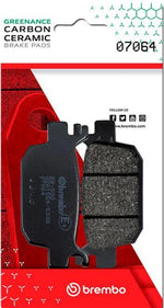 Brembo Carbon Ceramic Prime Line Brake Pads For Honda ADV 150 ABS 2021 Rear