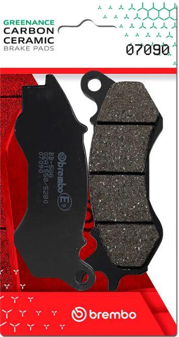 Brembo Carbon Ceramic Prime Line Brake Pads For SWM Ace Of Spades 125 CBS 2020 Front
