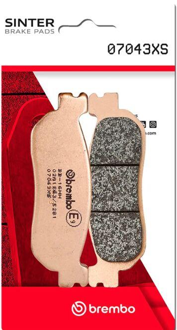Brembo XS Prime Sintered Brake Pads For Yamaha VP 250 2007-2009 Rear