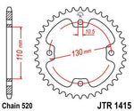 JT Steel Sprocket For Kawasaki KFX450R 2x4 Rear 36T - 2008-2014
