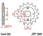 JT Sprocket For Kymco MX 150 2X4 2004-2005 Front  14T