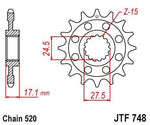 JT Sprocket For Ducati Panigale 1199 2012-2013 Front  15T