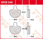 TRW All Round Sintered Metal Brake Pads For Harley Davidson FLHS 1340 Electra Glide Sport 1990 Front