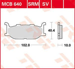 TRW SV Series Sintered Brake Pads For Sym NH 125 T CBS 2019-2020 Front