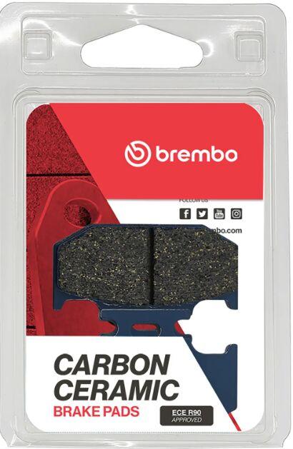 Brembo Carbon Ceramic TT Prime Line Brake Pads For Cannondale C 440 R 2003 Rear