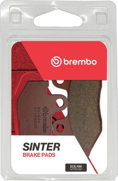 Brembo SD Prime Sintered Brake Pads For Yamaha YXC700 4X4 2018 Rear