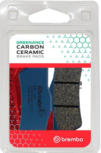 Brembo CC Prime Carbon Ceramic Brake Pads For Suzuki GSX-R 125 ABS 2017-2025 Front