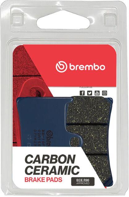 Brembo CC Prime Carbon Ceramic Brake Pads For Yamaha BT 1100 2002-2006 Front