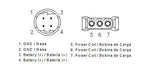 Motoplat Regulator For BMW F 650 CS 2002-2005 - Black/Silver