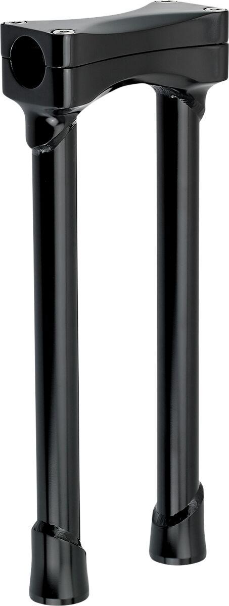 Biltwell Murdock O S Risers 30.5 cm (12") - Black Satin