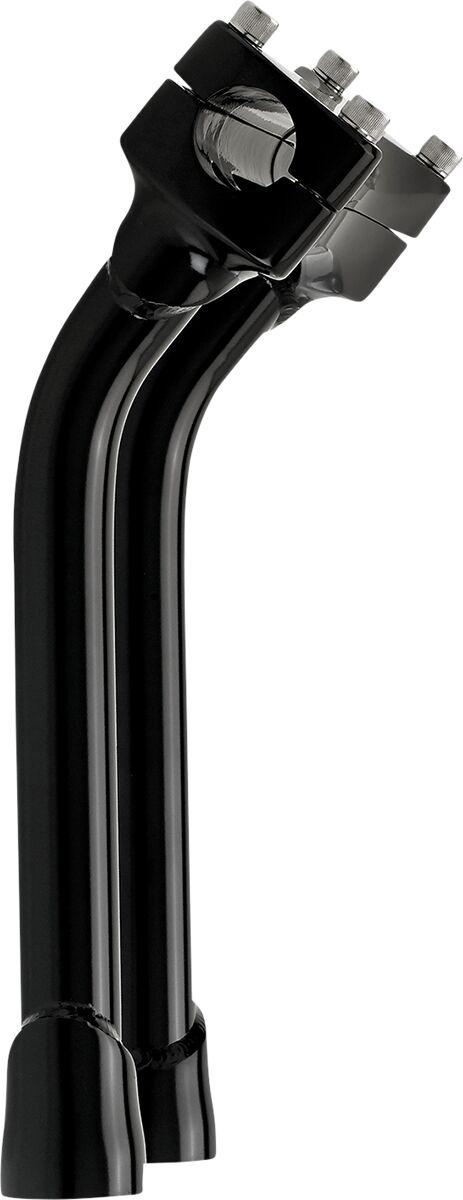 Biltwell Murdock O S Risers 25.5 cm (10") - Black Satin