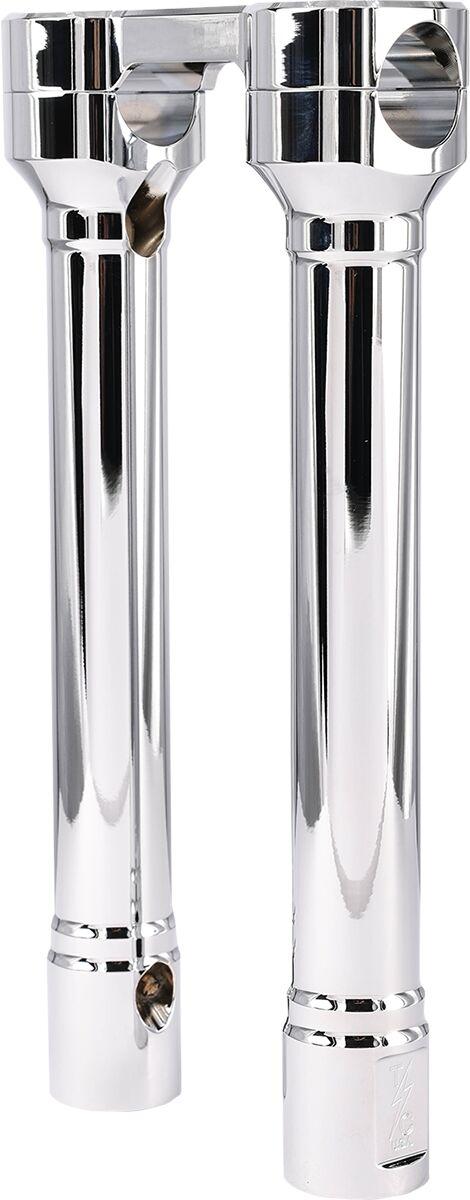 Thrashin Supply Co Hole Shot Risers 25.5 cm (10") - Chrome