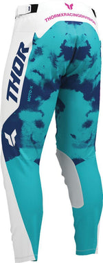 Thor Launchmode Bleach Pants - White/Aqua