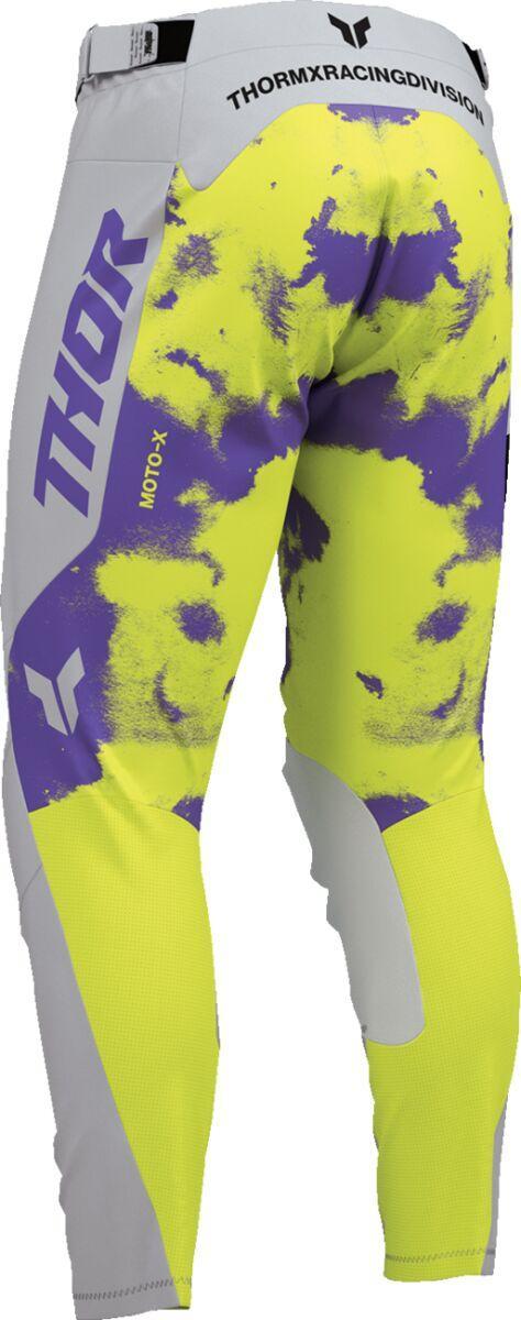 Thor Launchmode Bleach Pants - Grey/Acid