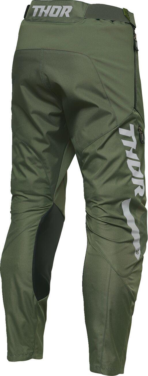 Thor Terrain In-the-Boot Pants - Charcoal Grey Military Green