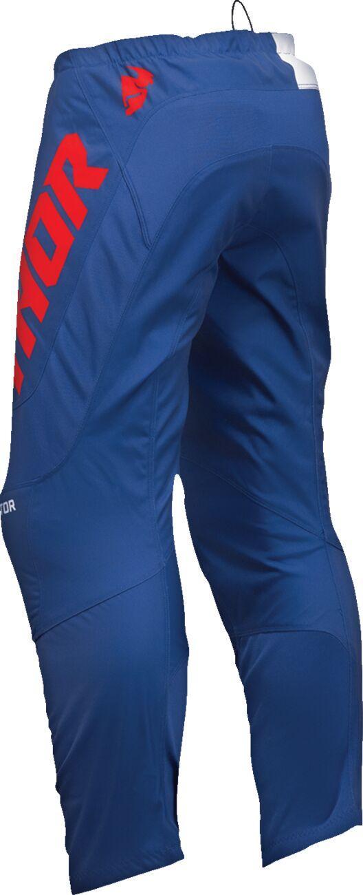 Thor Sector Checker Pants - Navy Red White