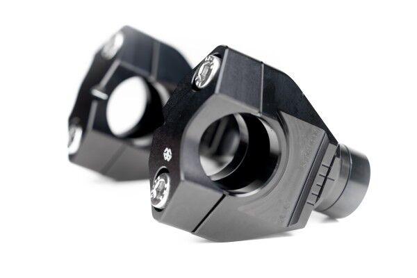 Gilles 2D.GT Handlebar Risers For Honda CRF1100L ABS 2020-2024 - Black