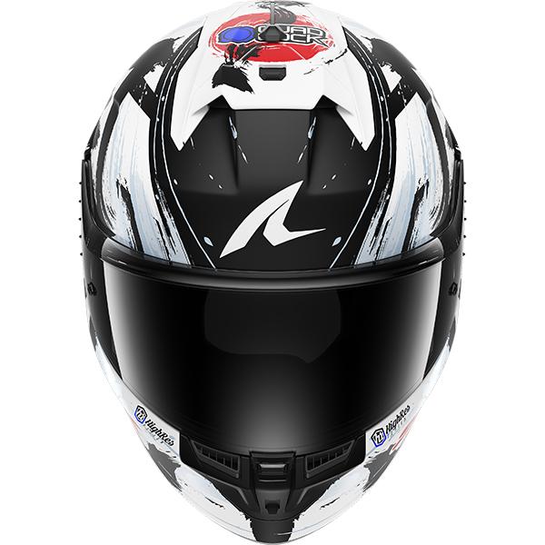 Shark Skwal Cup Full Face Motorcycle Helmet - Zarco Suzuka Mat KWK