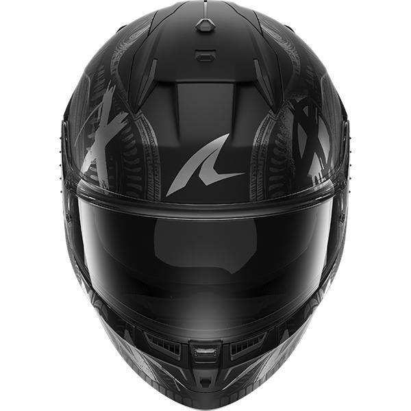 Shark D-Skwal 3 Full Face Motorcycle Helmet - Shiever Mat KAS