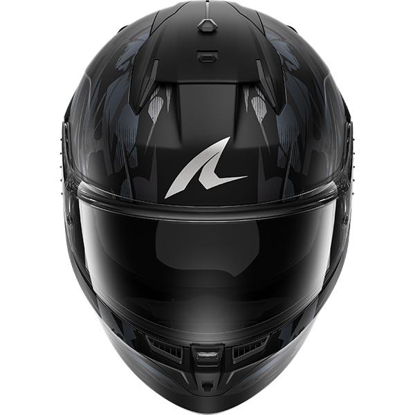 Shark D-Skwal 3 Full Face Motorcycle Helmet - Inkrider Mat KAA