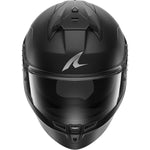 Shark Skwal iCup Full Face Motorcycle Helmet - Dark Shadow Mat  KMA