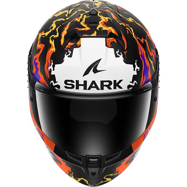 Shark Skwal Cup Full Face Motorcycle Helmet - Bertelle Mat Kry