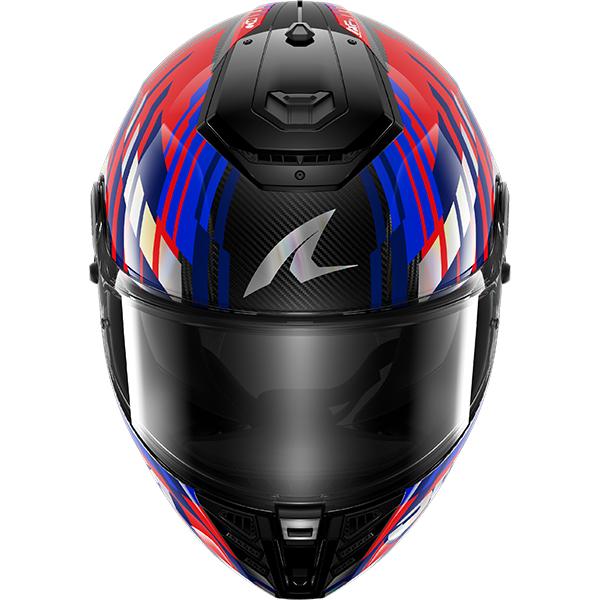 Shark Spartan RS Full Face Motorcycle Helmet - Carbon Vibetrack DRU