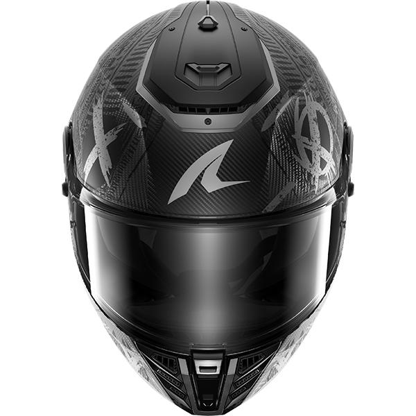 Shark Spartan RS Full Face Motorcycle Helmet - Carbon Shiever DAS