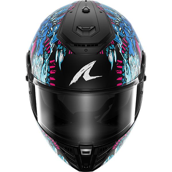 Shark Spartan RS Full Face Motorcycle Helmet - Shaytan 2 Mat KBV