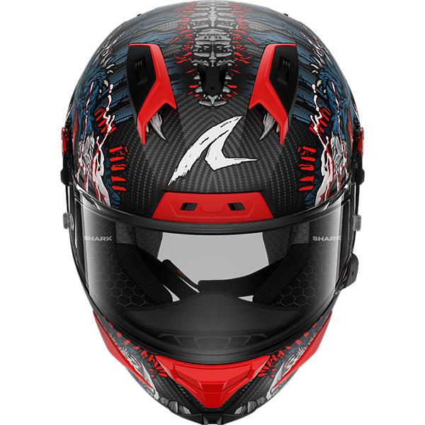 Shark Aeron Full Face Motorcycle Helmet - Shaytan 2 Mat DRA