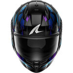 Shark D-Skwal 3 Full Face Motorcycle Helmet - Inkrider KXA